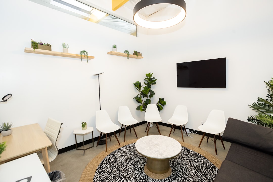 Modern child-friendly dental clinic reception with warm welcoming atmosphere